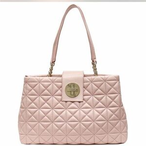 Kate Spade Light Pink Quilted Shoulder Bag